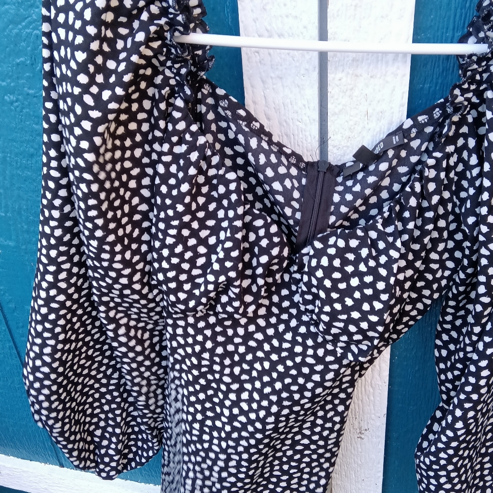 Misguided,women's short dress /long blouse